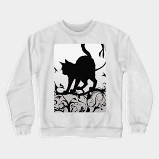 Shadow Silhouette Anime Style Collection No. 1 Crewneck Sweatshirt